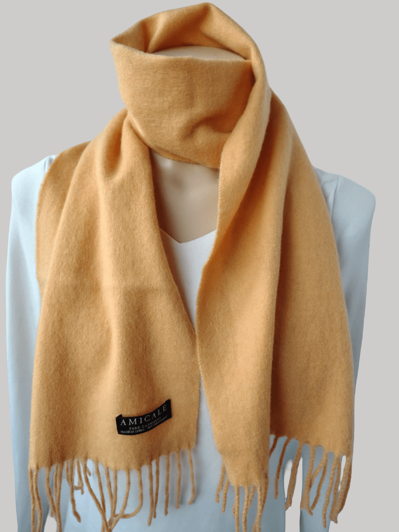 Amicale preloved cashmere scarf from Ireland, soft luxury wrap