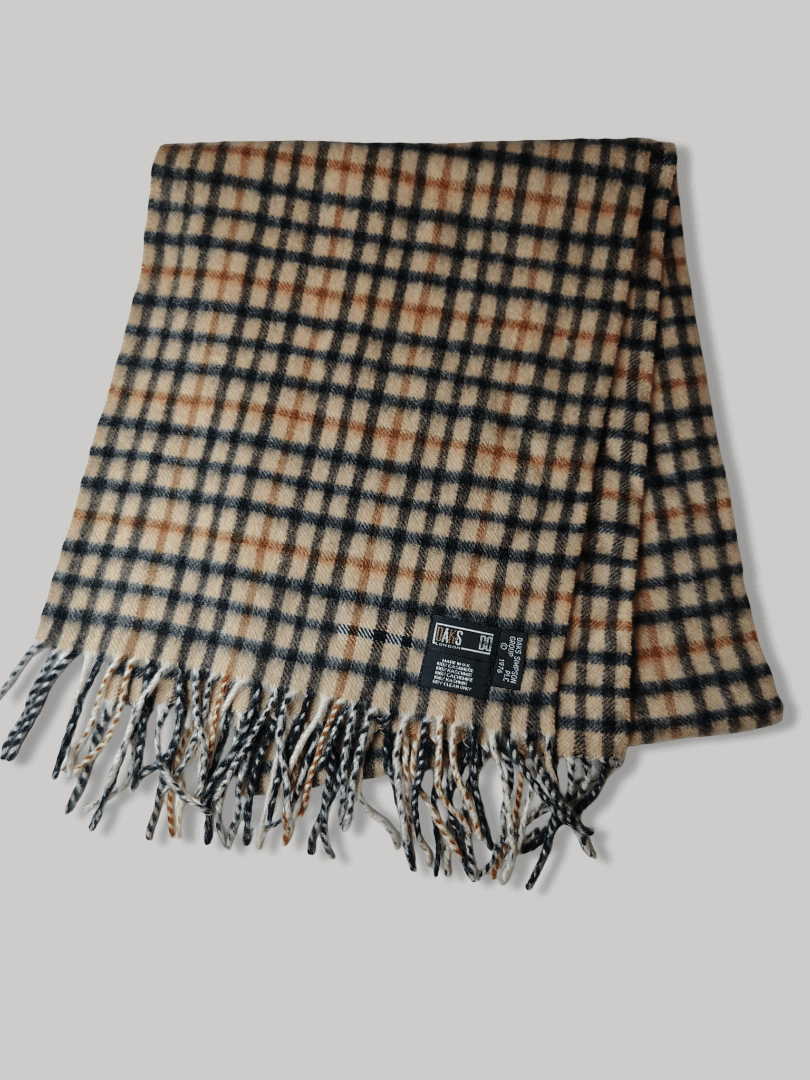 Preloved cashmere scarf and muffler by Cashmere Knot, luxury soft cashmere stole