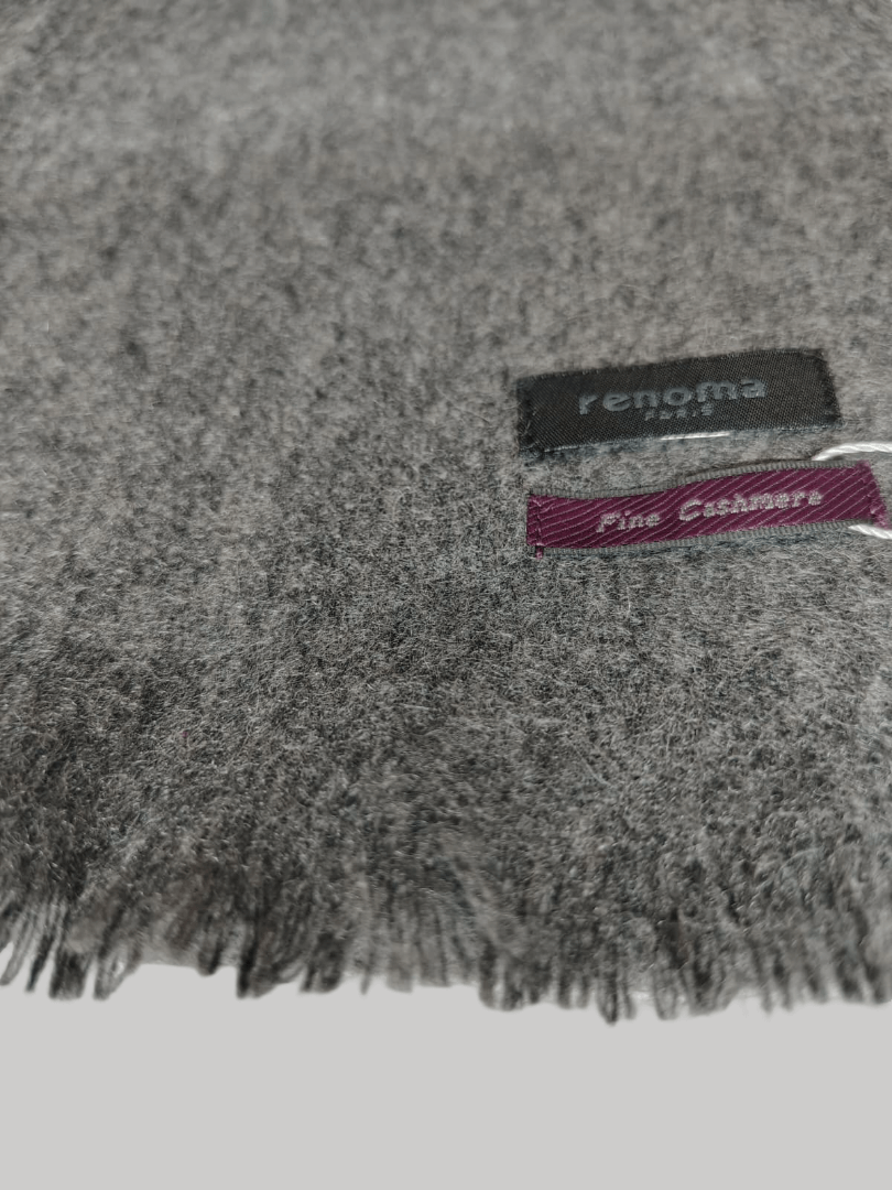 Preloved pure cashmere scarf and muffler by Cashmere Knot, soft luxury cashmere stole