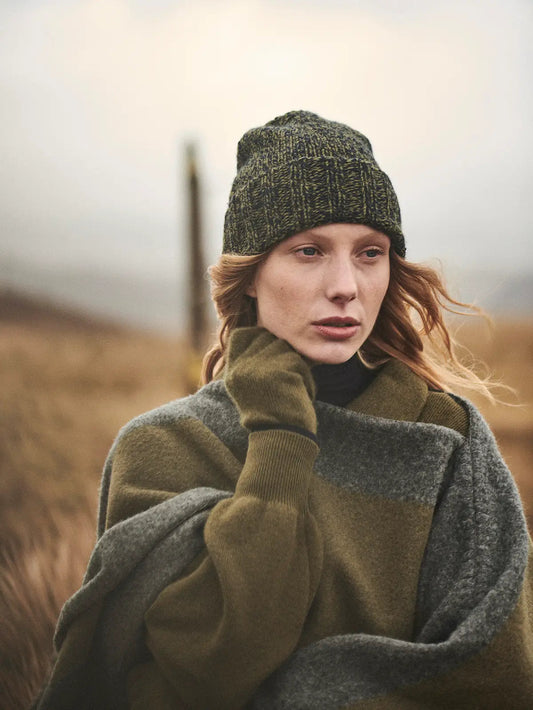 Scottish cashmere scarves in Ireland featuring timeless tartan designs and preloved pure cashmere curated by Cashmere Knot Ireland