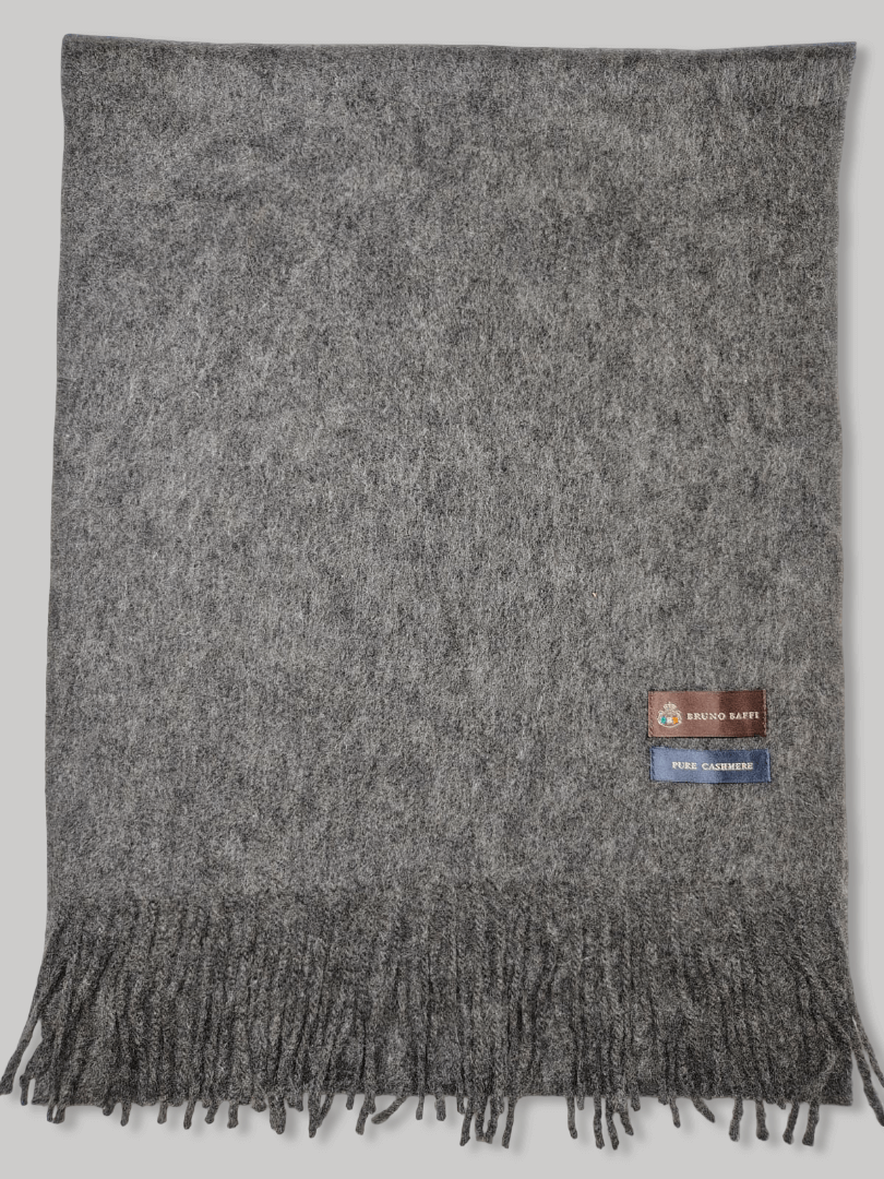 Bruno Baffi pure cashmere scarf, soft luxury cashmere stole