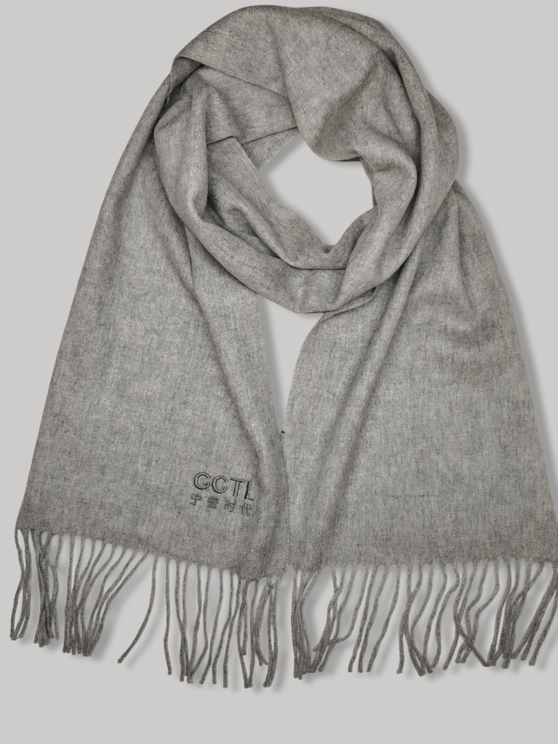 GTCL pure cashmere muffler, soft luxury cashmere stole