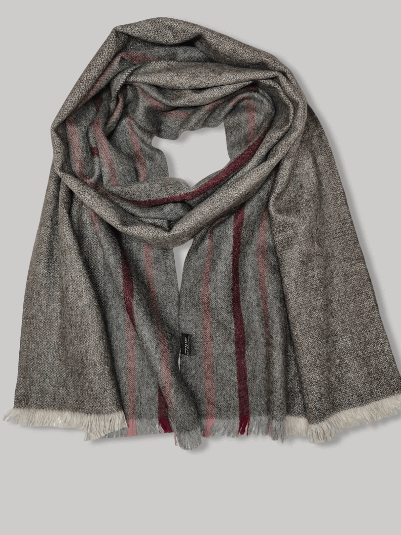 Pure cashmere scarf muffler by Cashmere Knot, soft luxury cashmere stole for winter