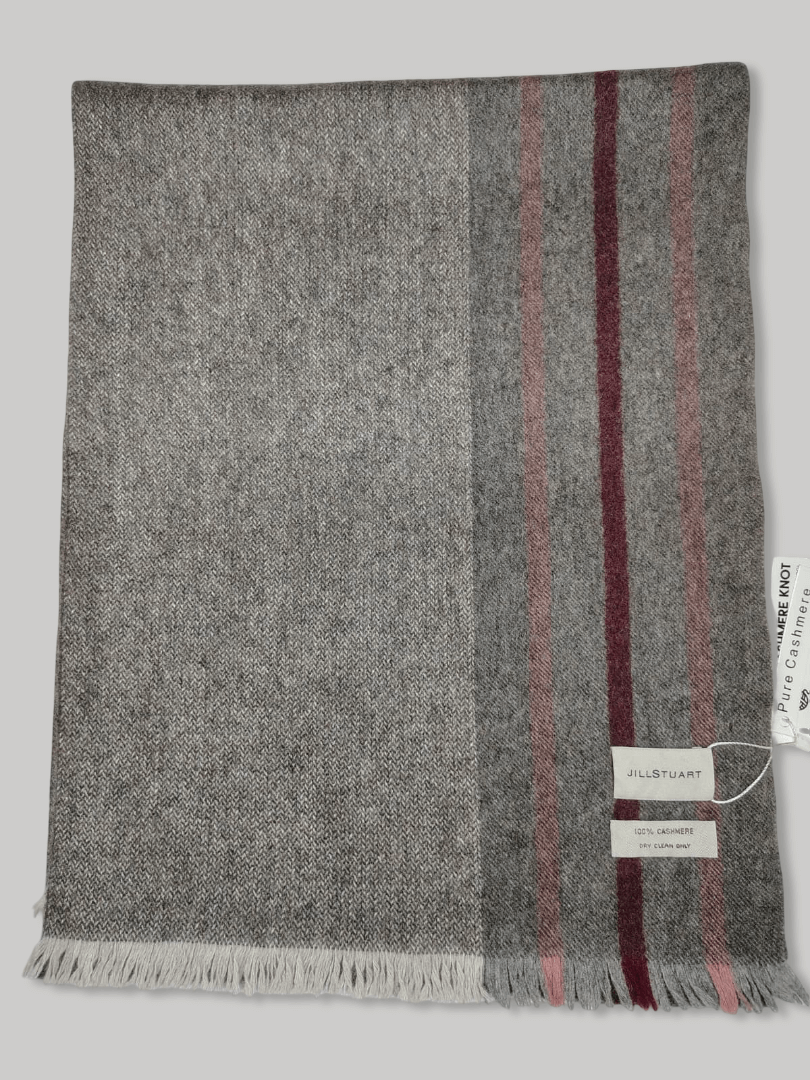 Pure cashmere scarf muffler by Cashmere Knot, soft luxury cashmere stole for winter