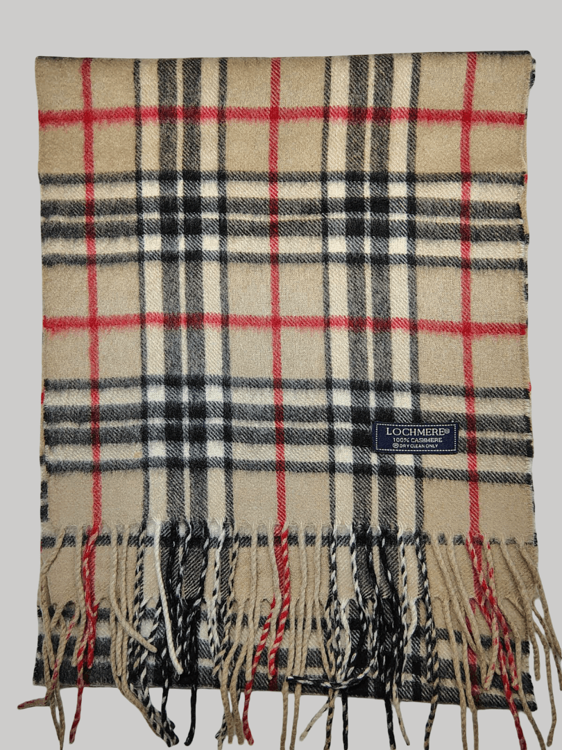 Lochmere pure preloved cashmere scarves and muffler from Ireland, soft luxury cashmere