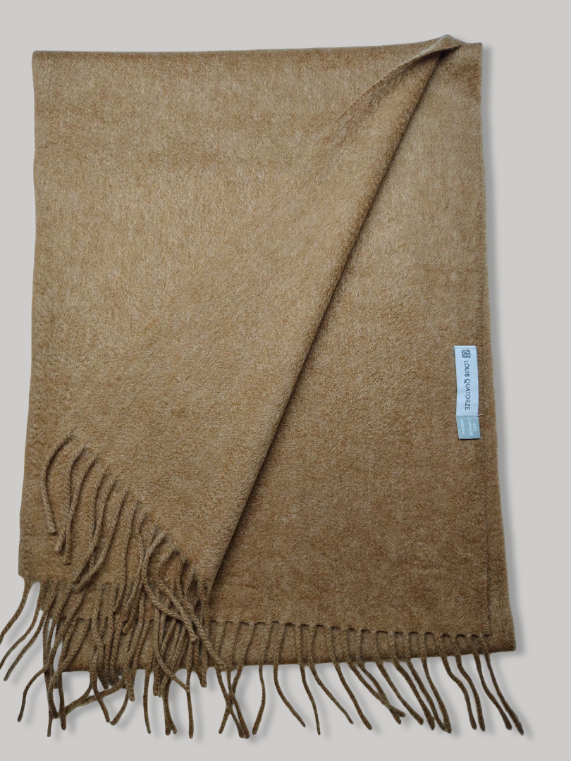 Preloved pure cashmere scarf and muffler by Cashmere Knot, luxury soft cashmere stole