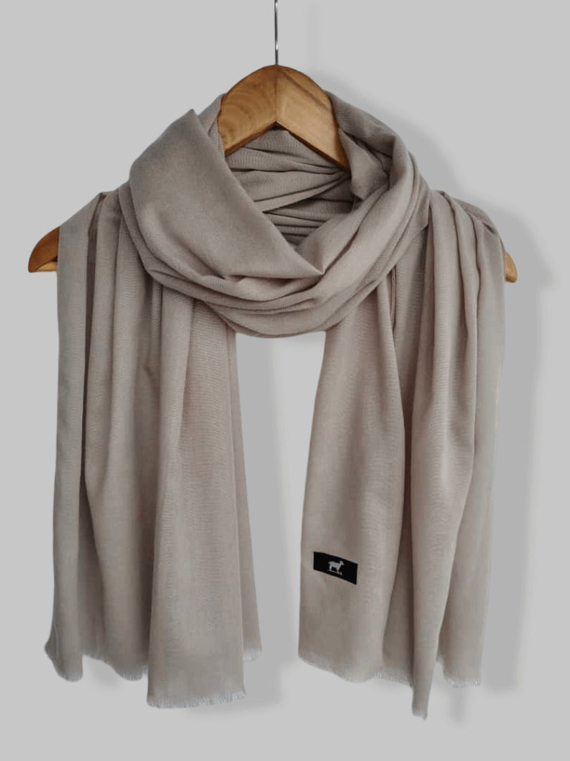 Moonlight Gray Kashmiri Pashmina Stole