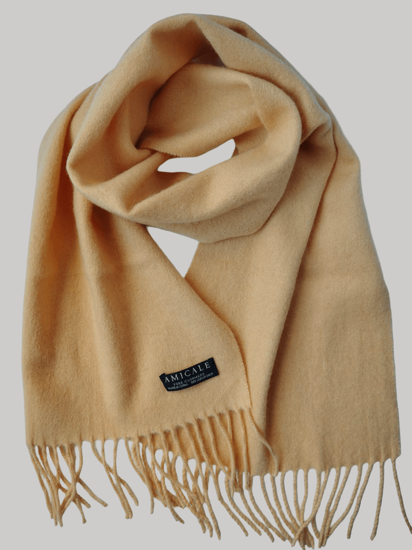 Amicale preloved cashmere scarf from Ireland, soft luxury wrap