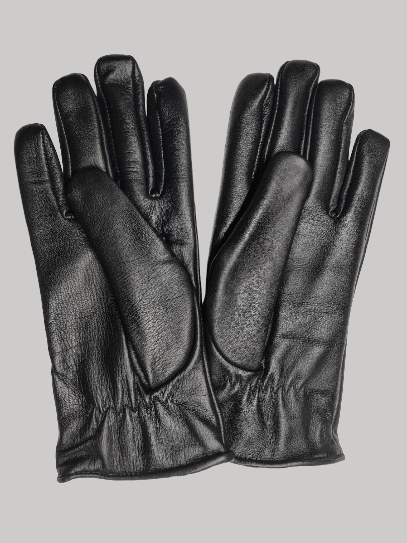 Cashmere Knot premium black sheep leather women gloves from Ireland, soft warm winter gloves