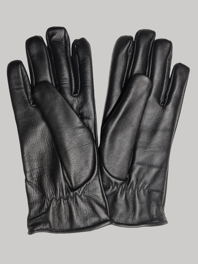 Cashmere Knot premium black sheep leather women gloves from Ireland, soft warm winter gloves