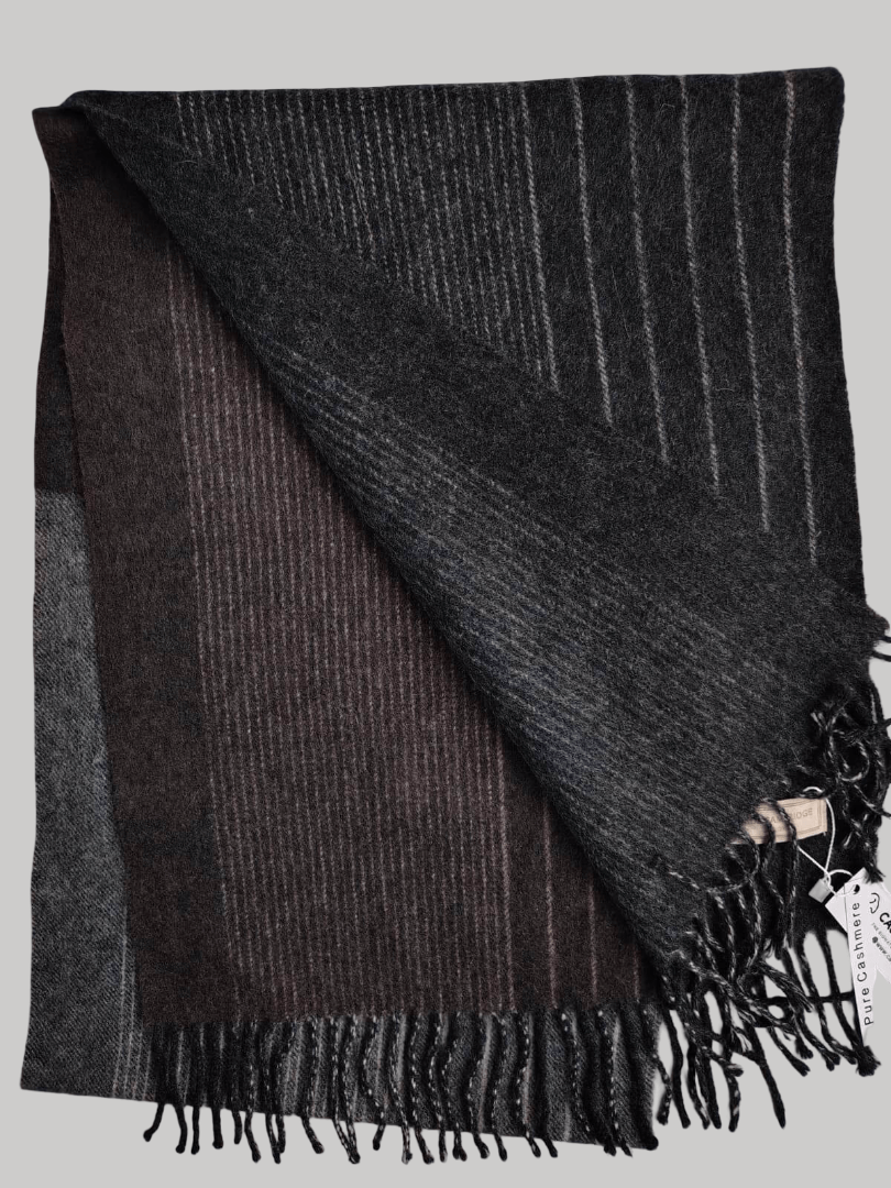 Club Cambridge preloved cashmere scarf from Ireland, soft luxury wrap