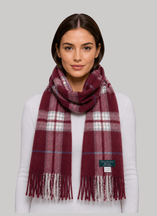 Countees Mara pure Cashmere scarf – luxurious handcrafted softness and timeless elegance by Cashmere Knot Ireland