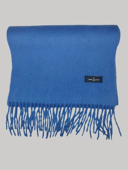 Daniel Hechter Paris preloved pure cashmere scarf from Ireland, Capri color