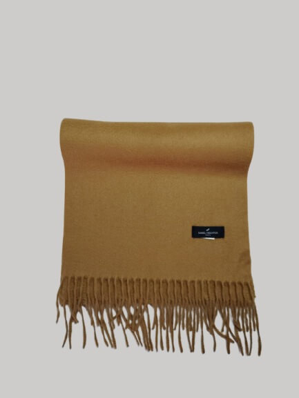 Daniel Hechter preloved pure cashmere scarf from Ireland, soft luxury wrap