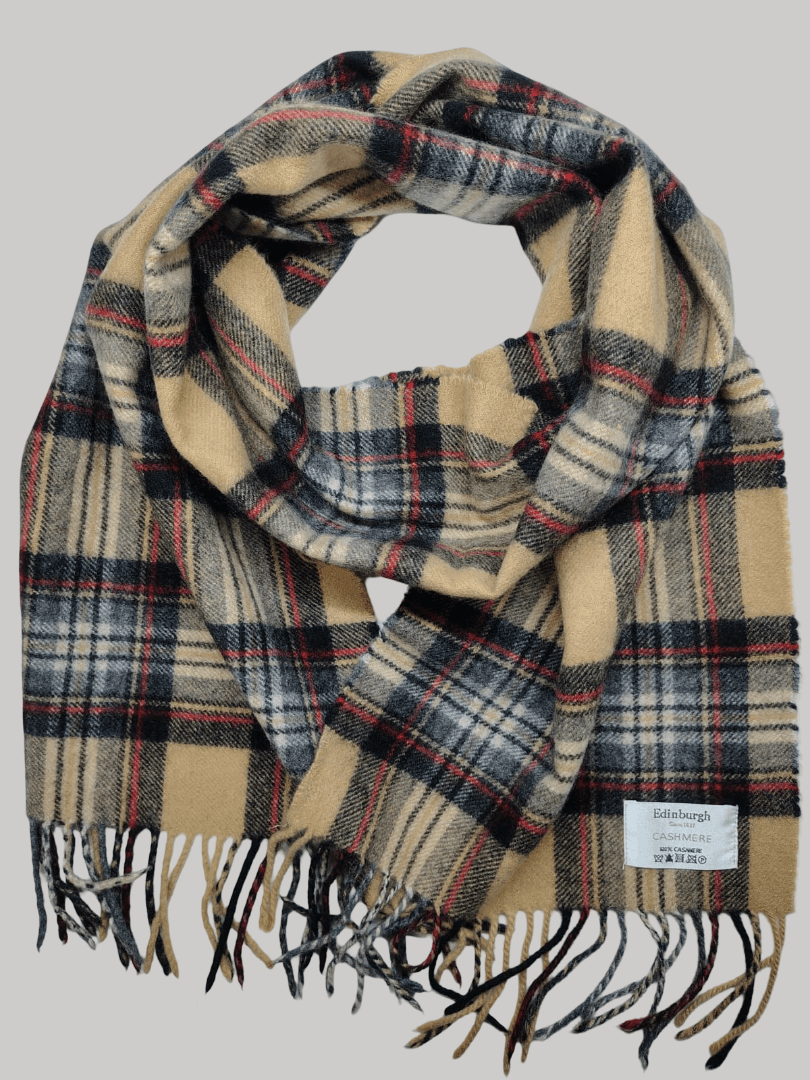 Edinburgh Cashmere preloved cashmere scarf from Ireland, soft luxury wrap