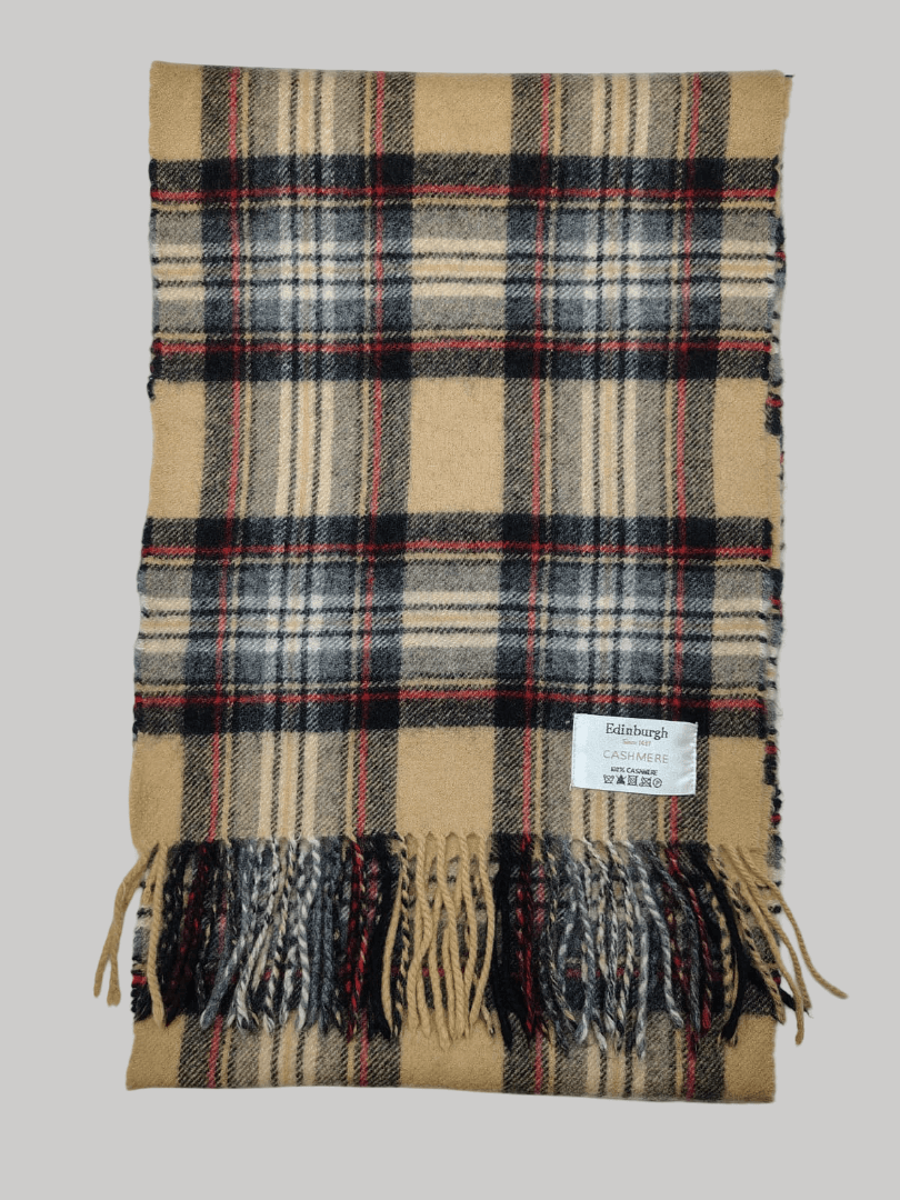 Edinburgh Cashmere preloved cashmere scarf from Ireland, soft luxury wrap