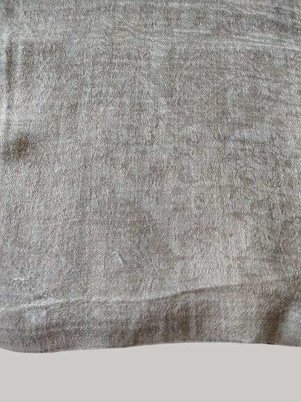 French Taupe Gray pure Pashmina stole from Cashmere Knot Ireland, featuring lightweight softness and timeless elegance for women in Ireland