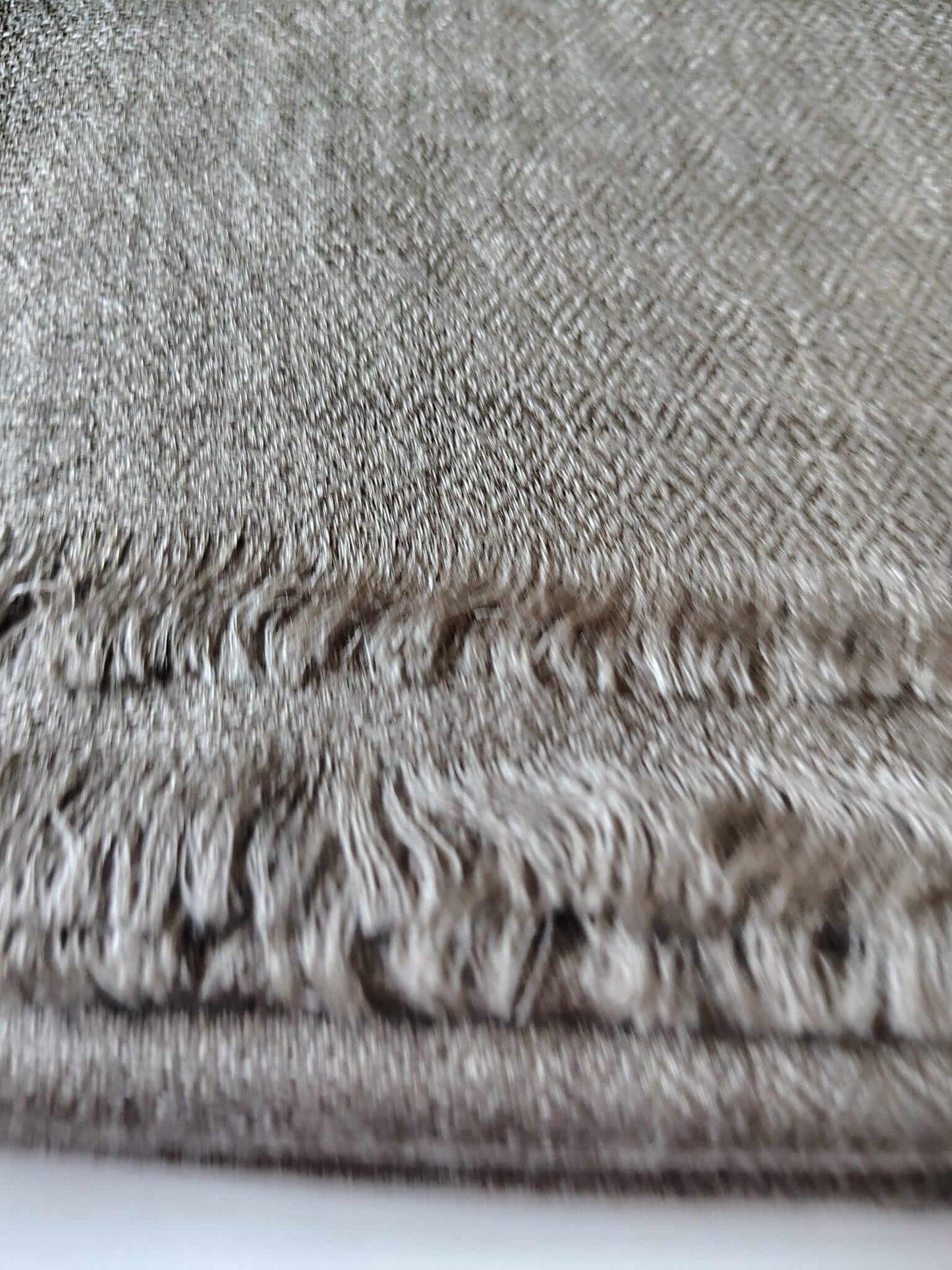 Graphite gray pure Pashmina stole from Cashmere Knot Ireland, featuring lightweight softness and timeless elegance for women in Ireland