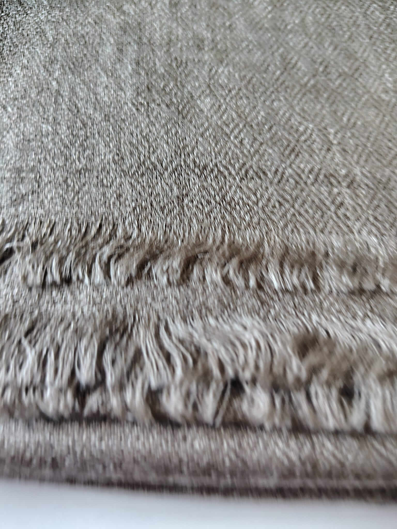 Graphite gray pure Pashmina stole from Cashmere Knot Ireland, featuring lightweight softness and timeless elegance for women in Ireland