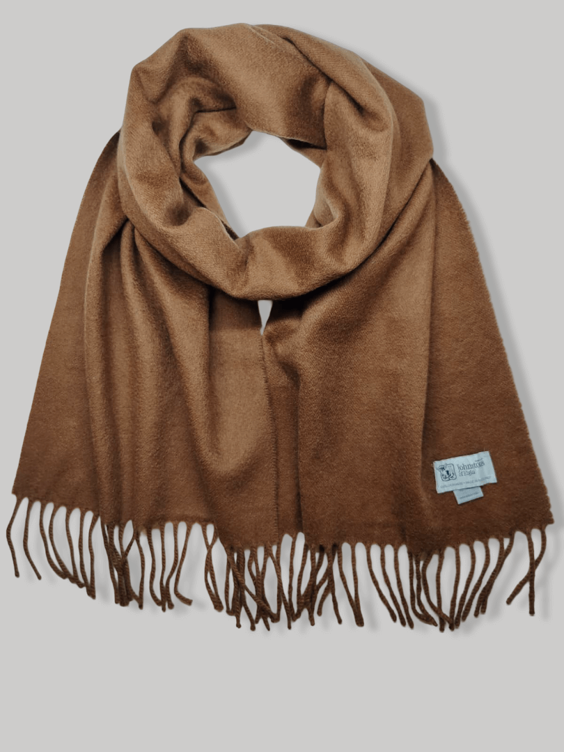 Johnstons of Elgin cashmere muffler and scarf, soft luxury cashmere stole