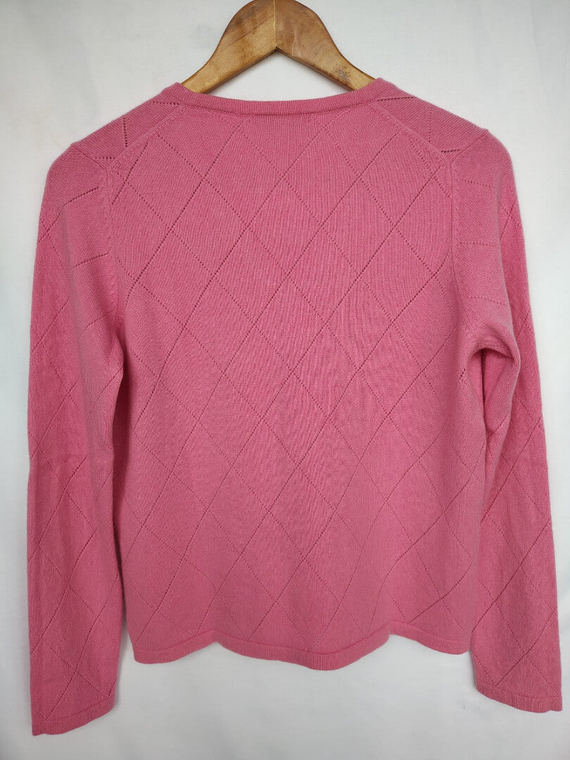 Marks and Spencer preloved pure cashmere jumper in Ireland, carefully curated by Cashmere Knot for softness, warmth and timeless everyday style