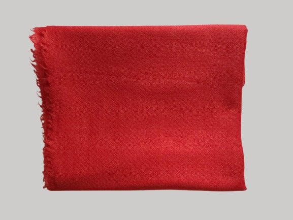 Pure Pashmina stole in maroon – luxurious handcrafted softness and timeless elegance by Cashmere Knot Ireland