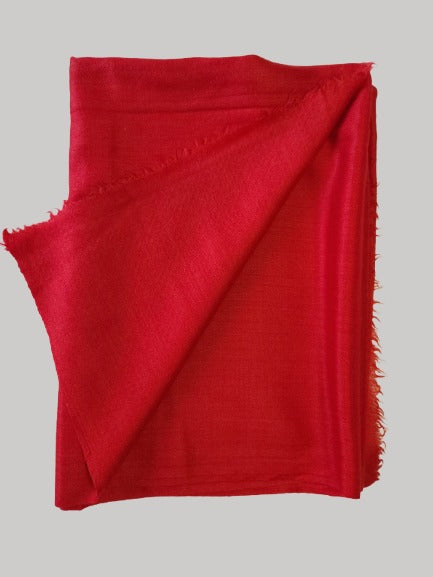 Pure Pashmina stole in maroon – luxurious handcrafted softness and timeless elegance by Cashmere Knot Ireland