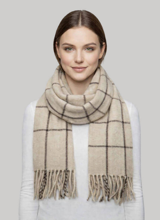 Pelo Cashmere preloved cashmere scarf from Ireland, soft luxury wrap