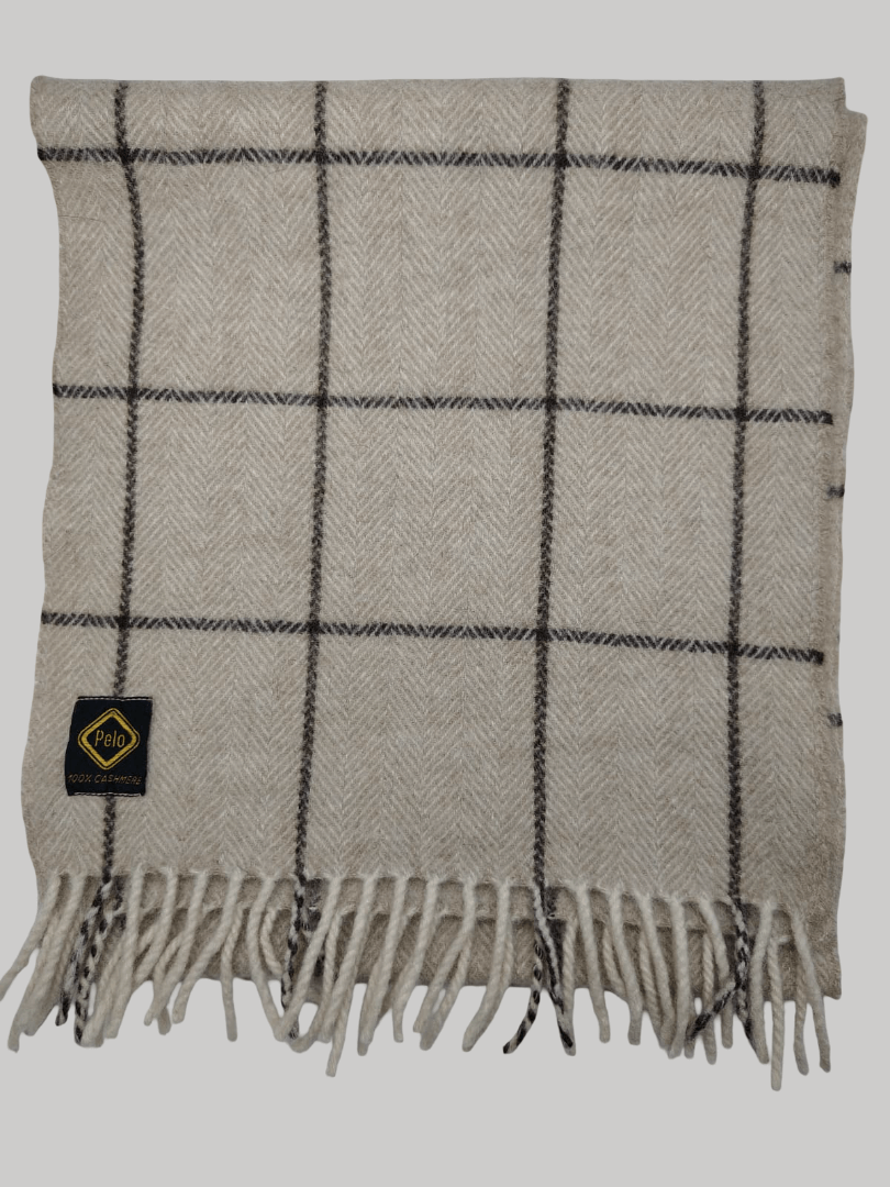 Pelo Cashmere preloved cashmere scarf from Ireland, soft luxury wrap