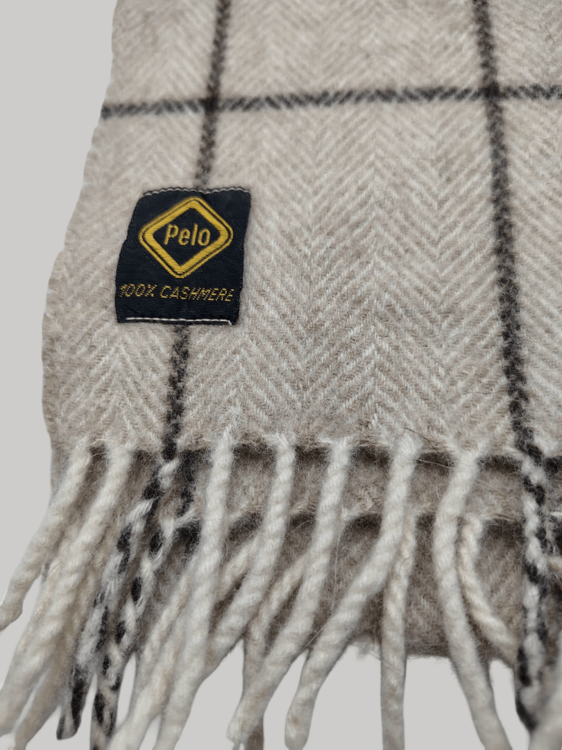 Pelo Cashmere preloved cashmere scarf from Ireland, soft luxury wrap