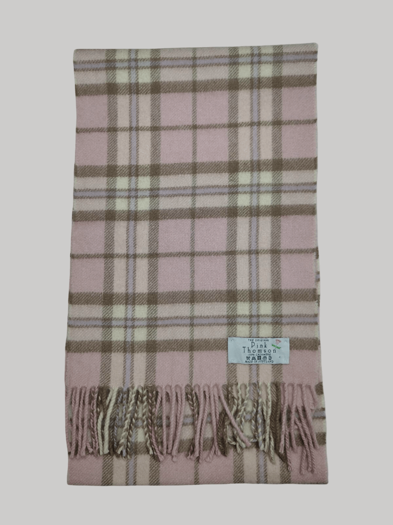 Pink Thompson preloved cashmere scarf from Ireland, soft luxury wrap