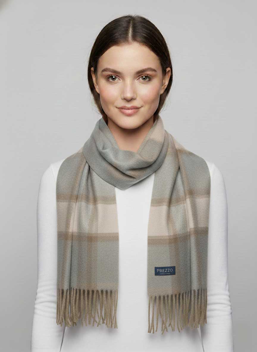 Preezo pure Cashmere muffler – luxurious handcrafted softness and timeless elegance by Cashmere Knot Ireland