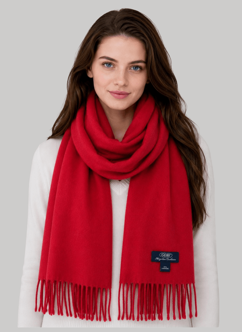 Tandy pure cashmere scarves and muffler, soft luxury cashmere stole Maroon