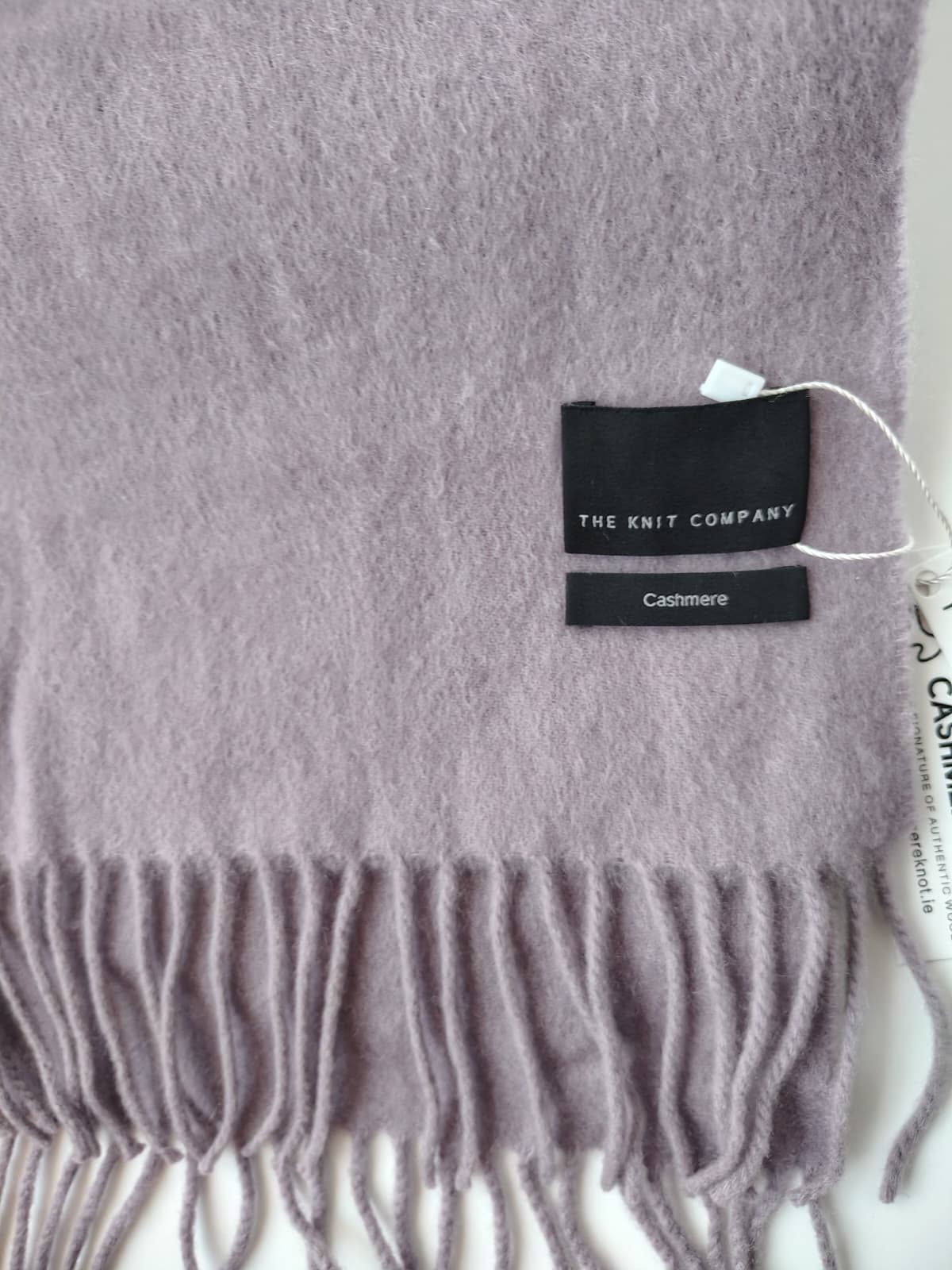 The Knit Company preloved cashmere scarves and muffler from Ireland, soft luxury wrap