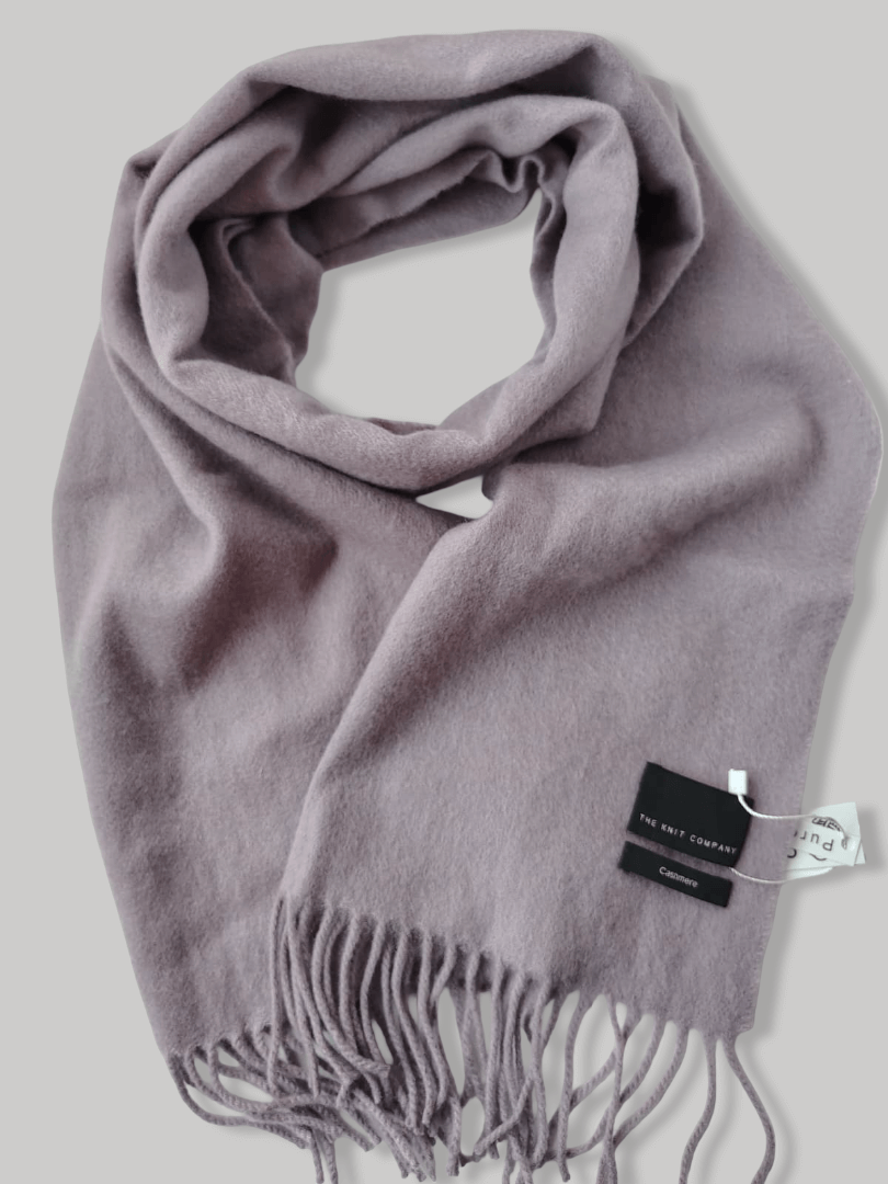 The Knit Company preloved cashmere scarves and muffler from Ireland, soft luxury wrap