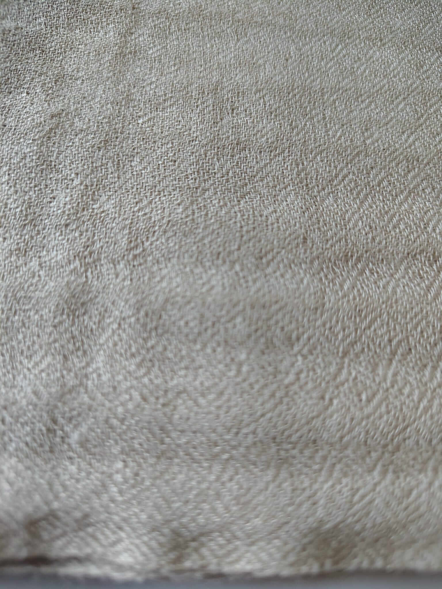 Warm beige-brown pure Pashmina stole from Cashmere Knot Ireland, featuring lightweight softness and timeless elegance for women in Ireland