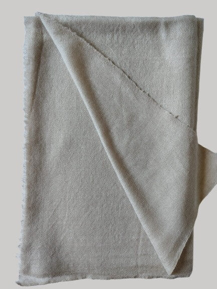 Warm beige-brown pure Pashmina stole from Cashmere Knot Ireland, featuring lightweight softness and timeless elegance for women in Ireland