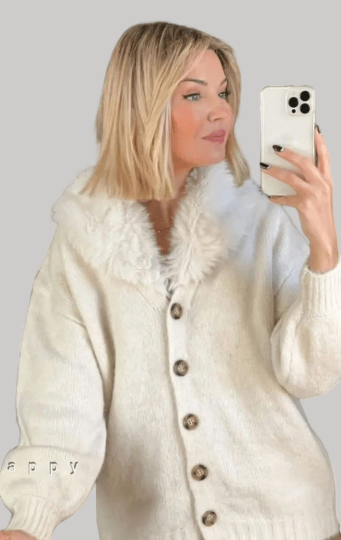 Preloved Cashmere cardigan banner – sustainable luxury and timeless elegance by Cashmere Knot Ireland